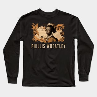 Phillis Wheatley Long Sleeve T-Shirt